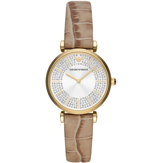 Emporio Armani Pro Planet Leather Women's Watch