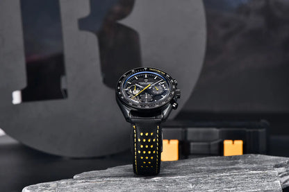 PAGANI DESIGN Moon Watch for Man Fashion Quartz Watch Waterproof Skeleton Sport Chronograph AR Sapphire Glass 1779 Reloj hombre