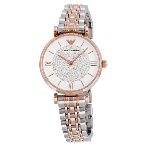 Emporio Armani Two-Tone Steel Women's Watch