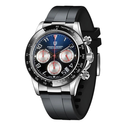 PAGANI DESIGN 2023 Top Brand Luxury Mens Watches Sports Quartz Sapphire Stainless Steel 100M Waterproof Chronograph Reloj Hombre