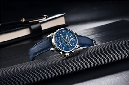 PAGANI DESIGN New Luxury Chronograph Men Watch Top Brand Quartz Wristwatches Sapphire Glass Stainless Steel Waterproof Clock