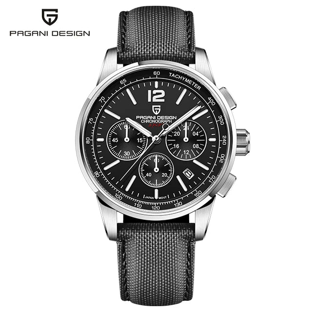 PAGANI DESIGN New Luxury Chronograph Men Watch Top Brand Quartz Wristwatches Sapphire Glass Stainless Steel Waterproof Clock