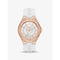 Michael Kors Oversized Lennox Pave Rose Gold-Tone