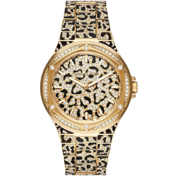 Michael Kors Animal Pave Two-Tone Ladies Watch