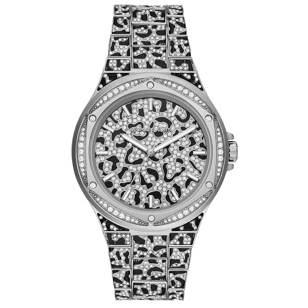 Michael Kors Animal Pave Two-Tone Ladies Watch