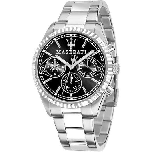 Maserati Competizione Chronograph Black Dial Men's Watch