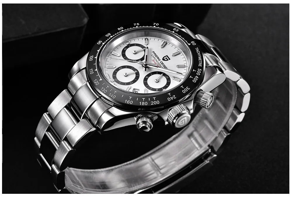 PAGANI DESIGN 2024 New Men Watches Quartz Business Watch Mens Watches Top Brand Luxury Watch Men Chronograph VK63