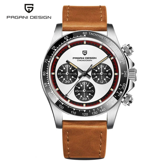 PAGANI DESIGN V2 Top Brand Men's Sports Quartz Men's Watch 40MM Japan VK63 Luminous Sapphire Glass Chronograph Men's Watch