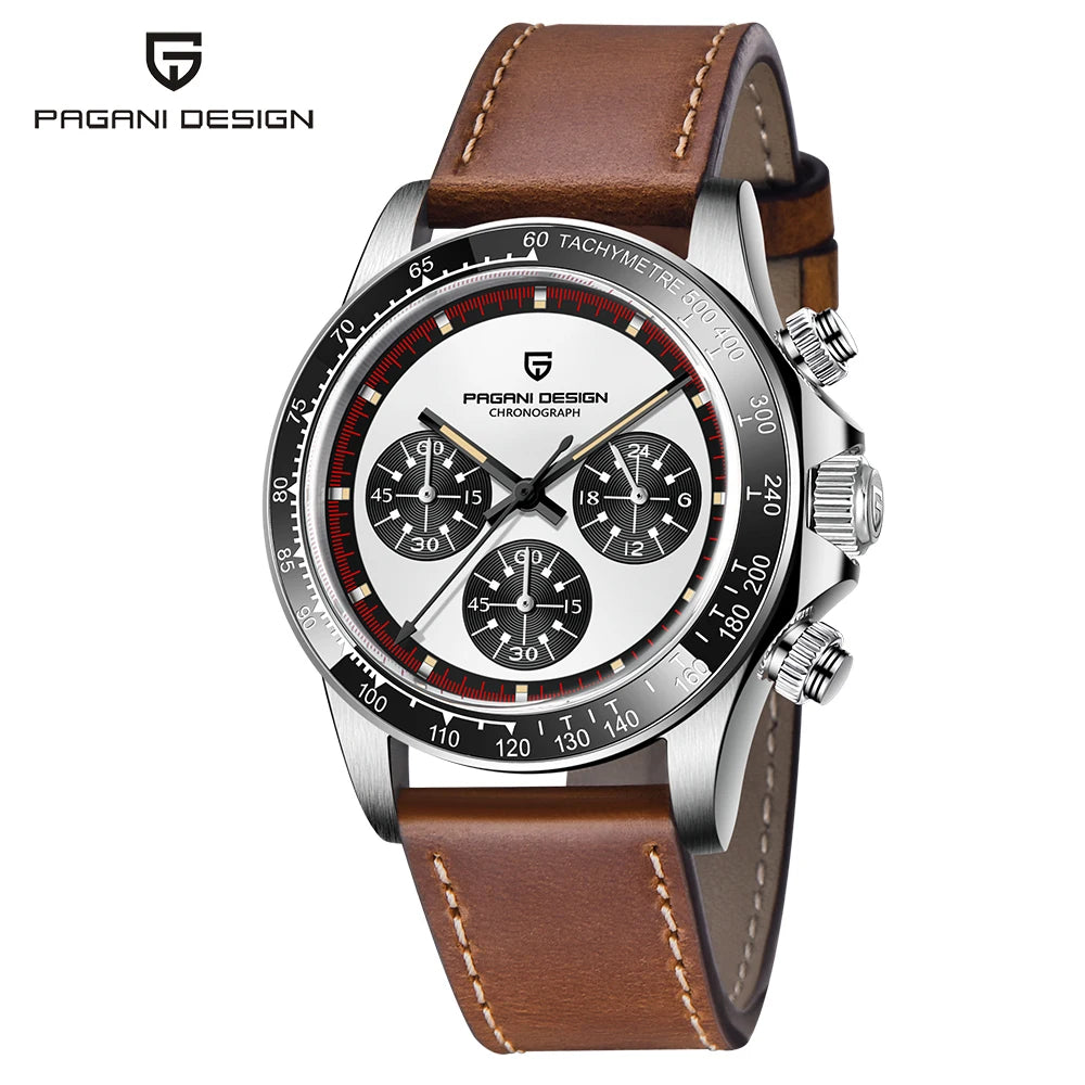 PAGANI DESIGN V2 Top Brand Men's Sports Quartz Men's Watch 40MM Japan VK63 Luminous Sapphire Glass Chronograph Men's Watch