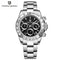 PAGANI DESIGN New Stainless Steel Bezel Men Quartz wristwatches Luxury Sapphire Glass Chronograph VK63 Watch Men reloj hombre