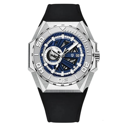 PAGANI DESIGN New Skeleton Men's Mechanical Watch Miyota 8217 Movement Luxury Automatic Watch Men's 2022 Waterproof Reloj Hombre